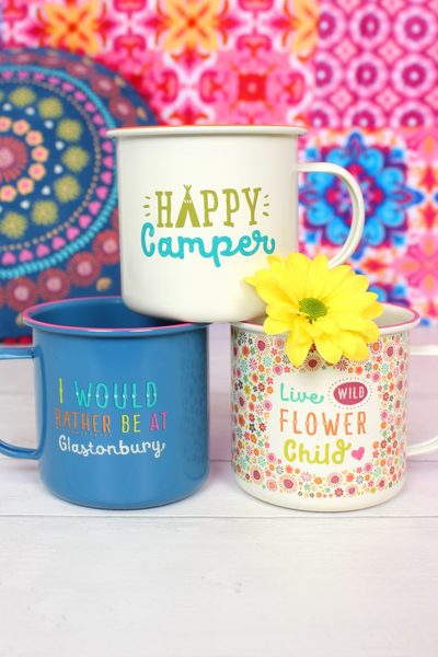 Wholesale Festival Enamel Mugs